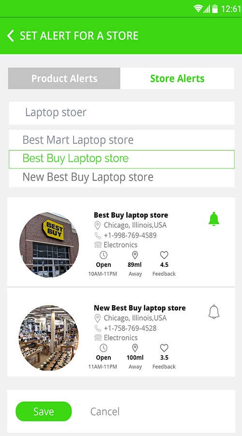Find nearby deals - Mobile App screenshot 2